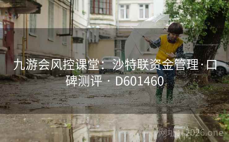 九游会风控课堂：沙特联资金管理·口碑测评 · D601460